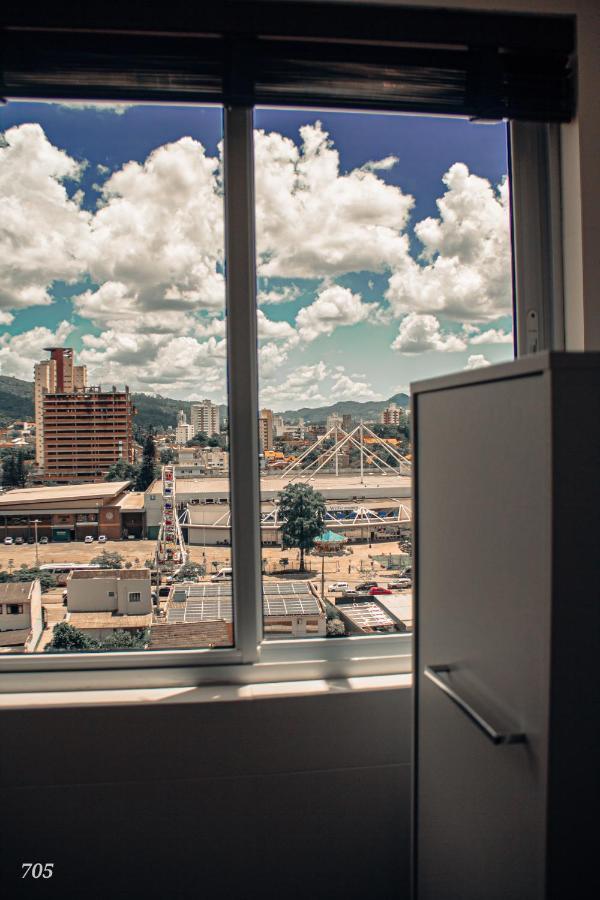 Loft Com Vista Para Vila Germanica 705 Blumenau Ngoại thất bức ảnh